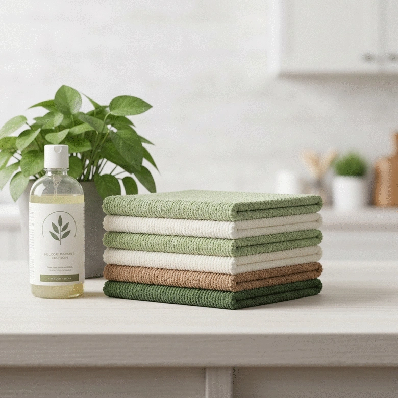Eco-Friendly Reusable Cleaning Cloths