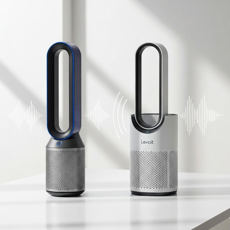 Dyson vs Levoit: Noise Levels