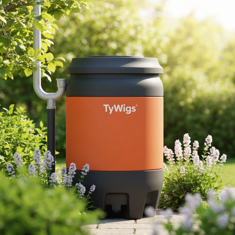 TyWigs recycled rain barrel review: stylish water-saving solution for eco-conscious homeowners