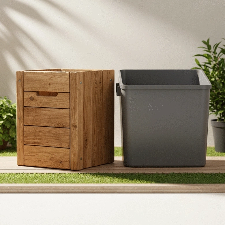 Wood + chicken wire compost bin vs plastic compost tumblers: which is best for home gardeners?