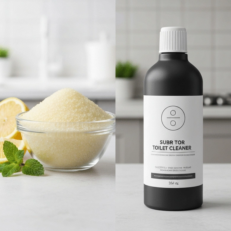 Citric Acid vs. Commercial Toilet Cleaners